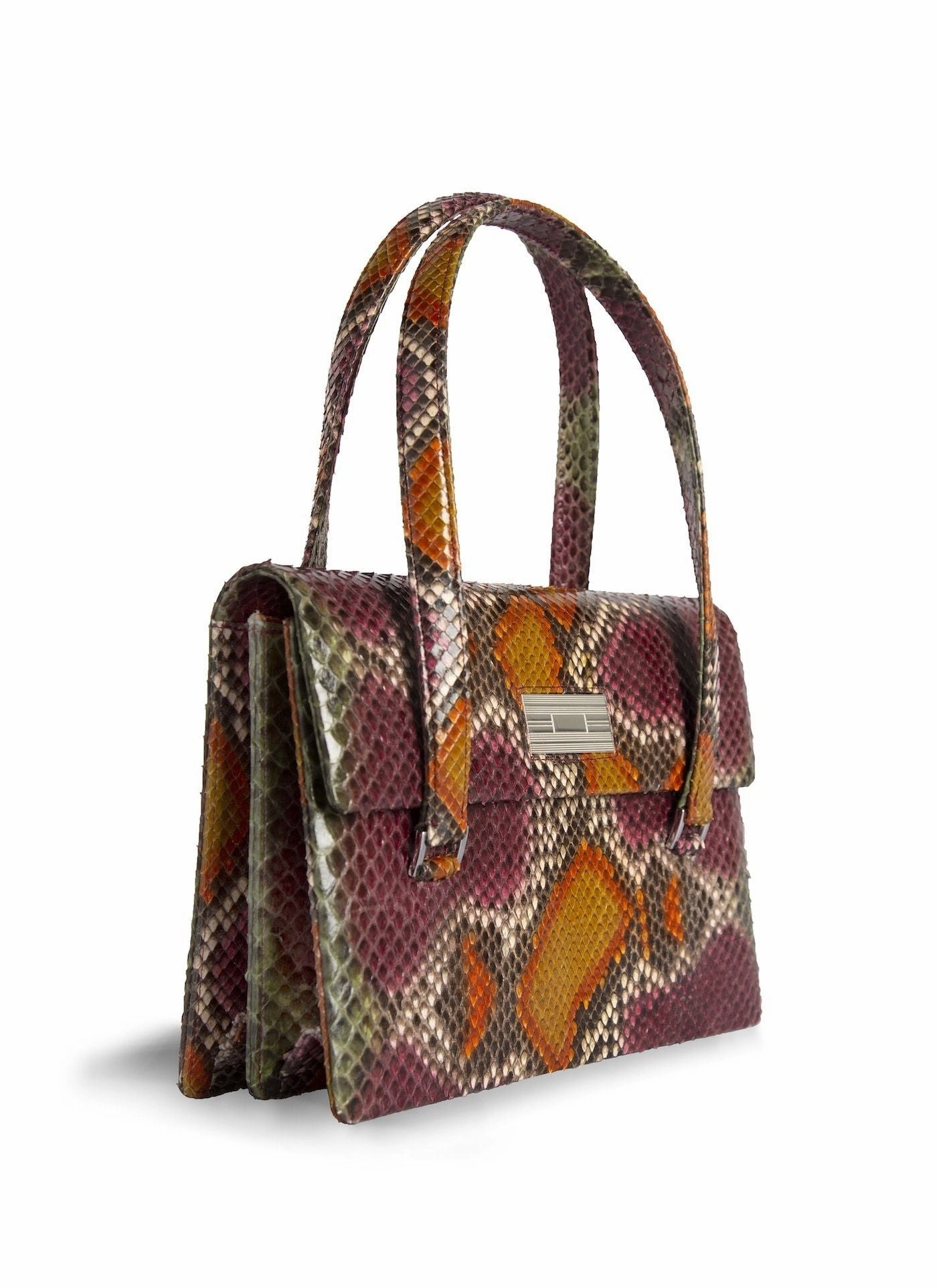 Emelia Monogram Tote - Dark Multi-Color