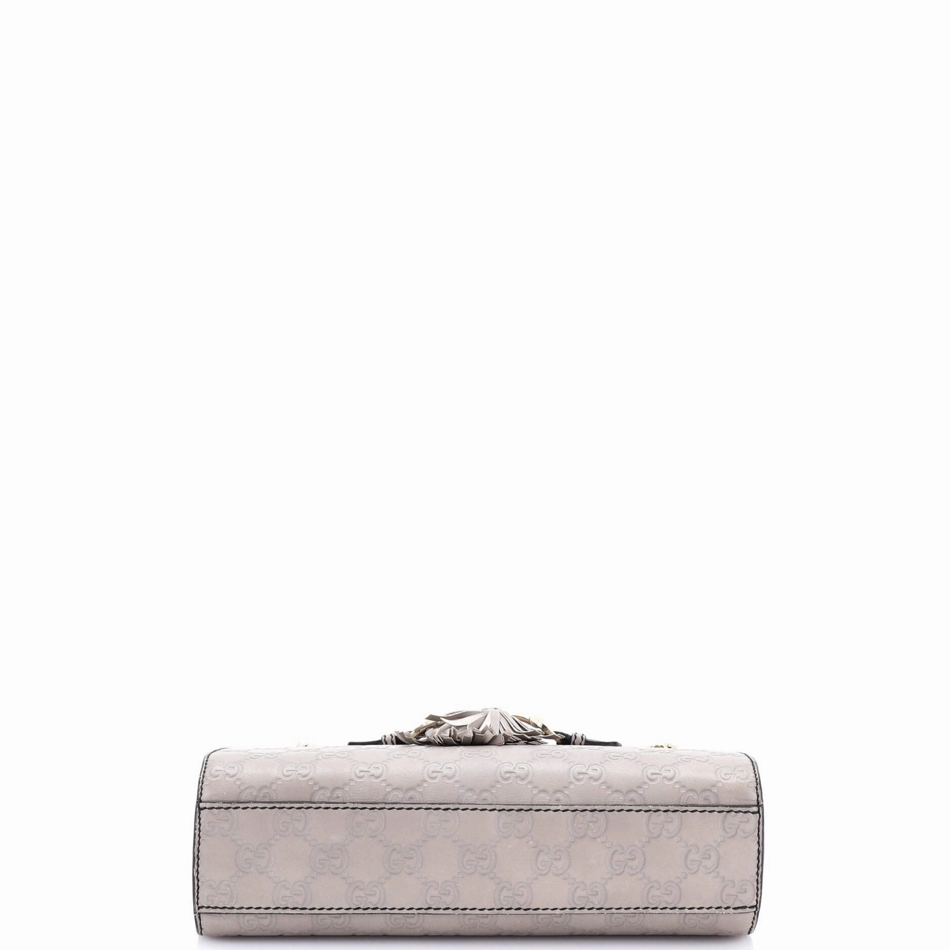 Emily Chain Flap Shoulder Bag Guccissima Leather Small