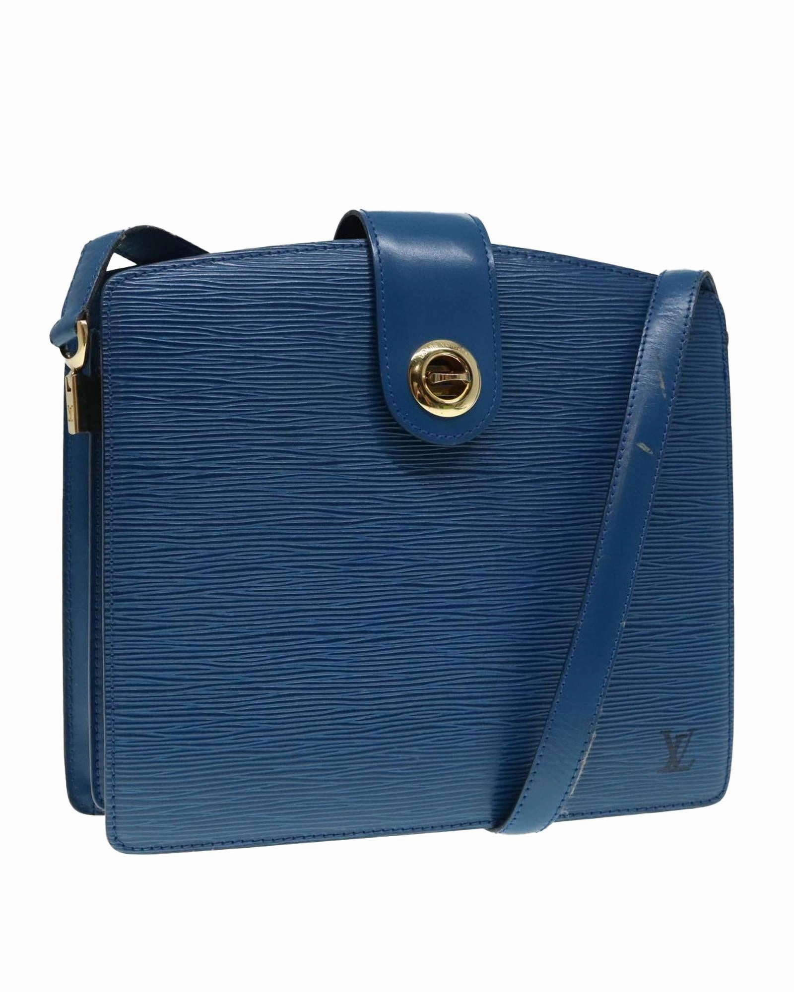 Epi Leather Capuchin Shoulder Bag