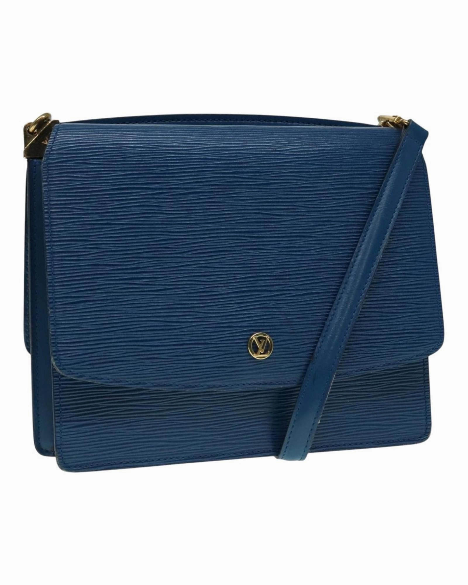 Epi Leather Grenel Shoulder Bag with Strap