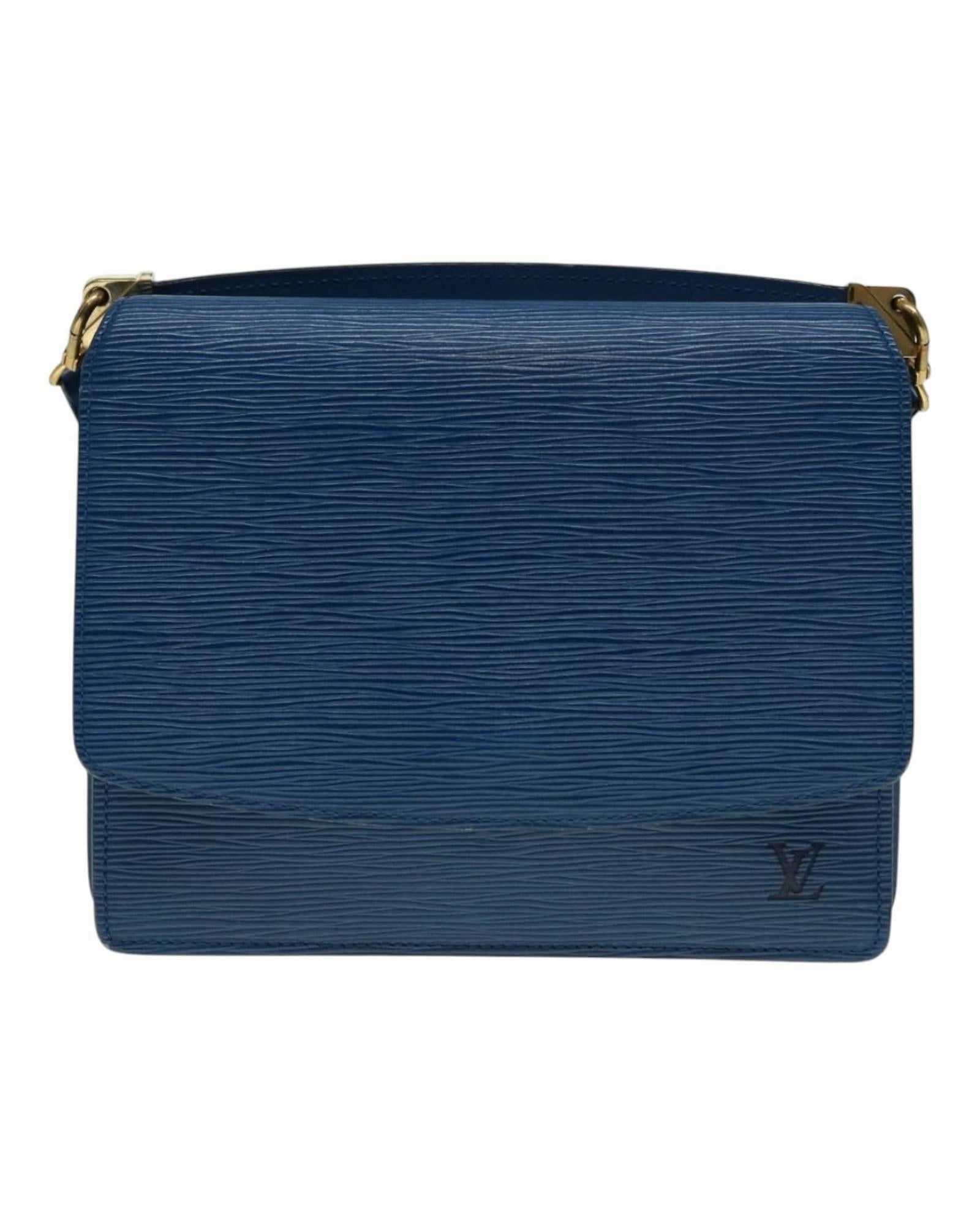 Epi Leather Grenel Shoulder Bag with Strap