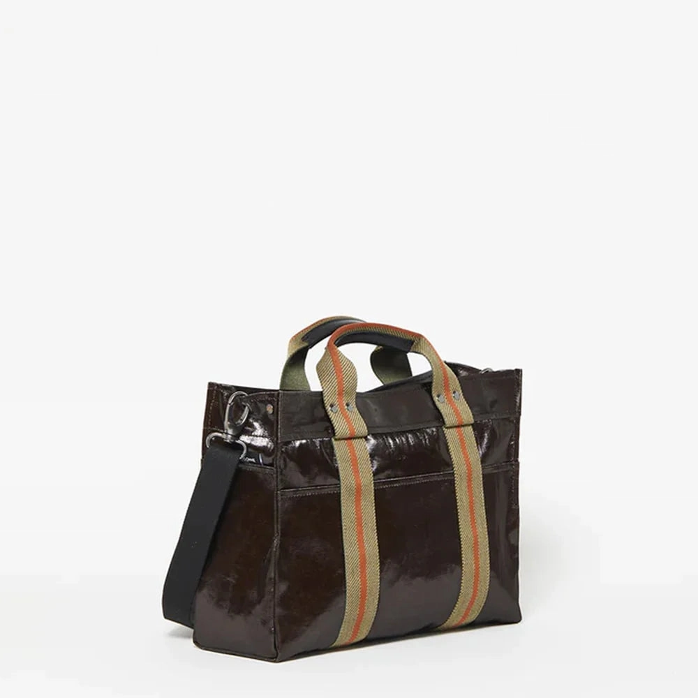 ERNEST M LINEN TOTE BAG