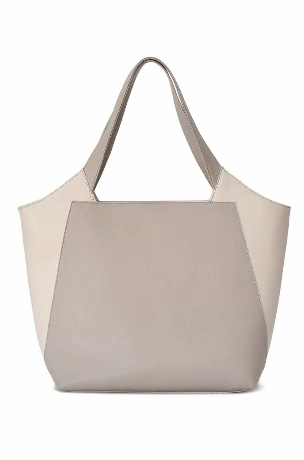 Executive Vegan Leather Business Tote | Bicolor