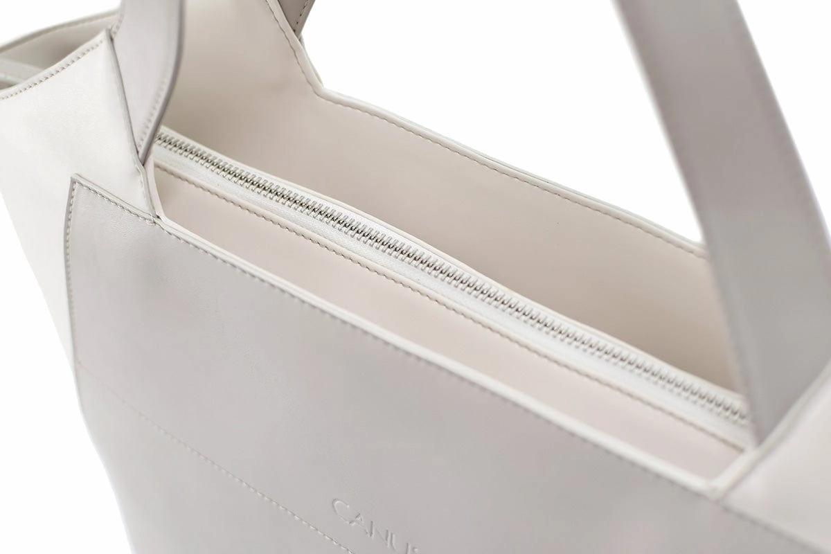 Executive Vegan Leather Business Tote | Bicolor