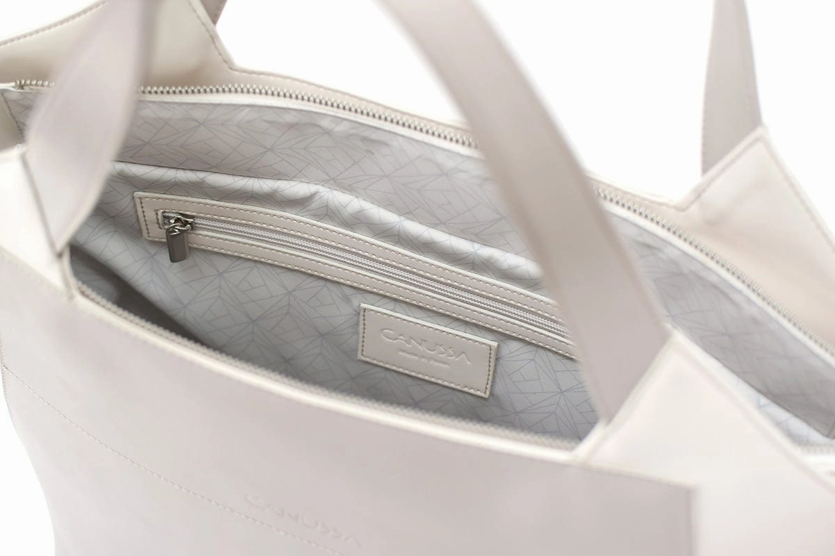 Executive Vegan Leather Business Tote | Bicolor