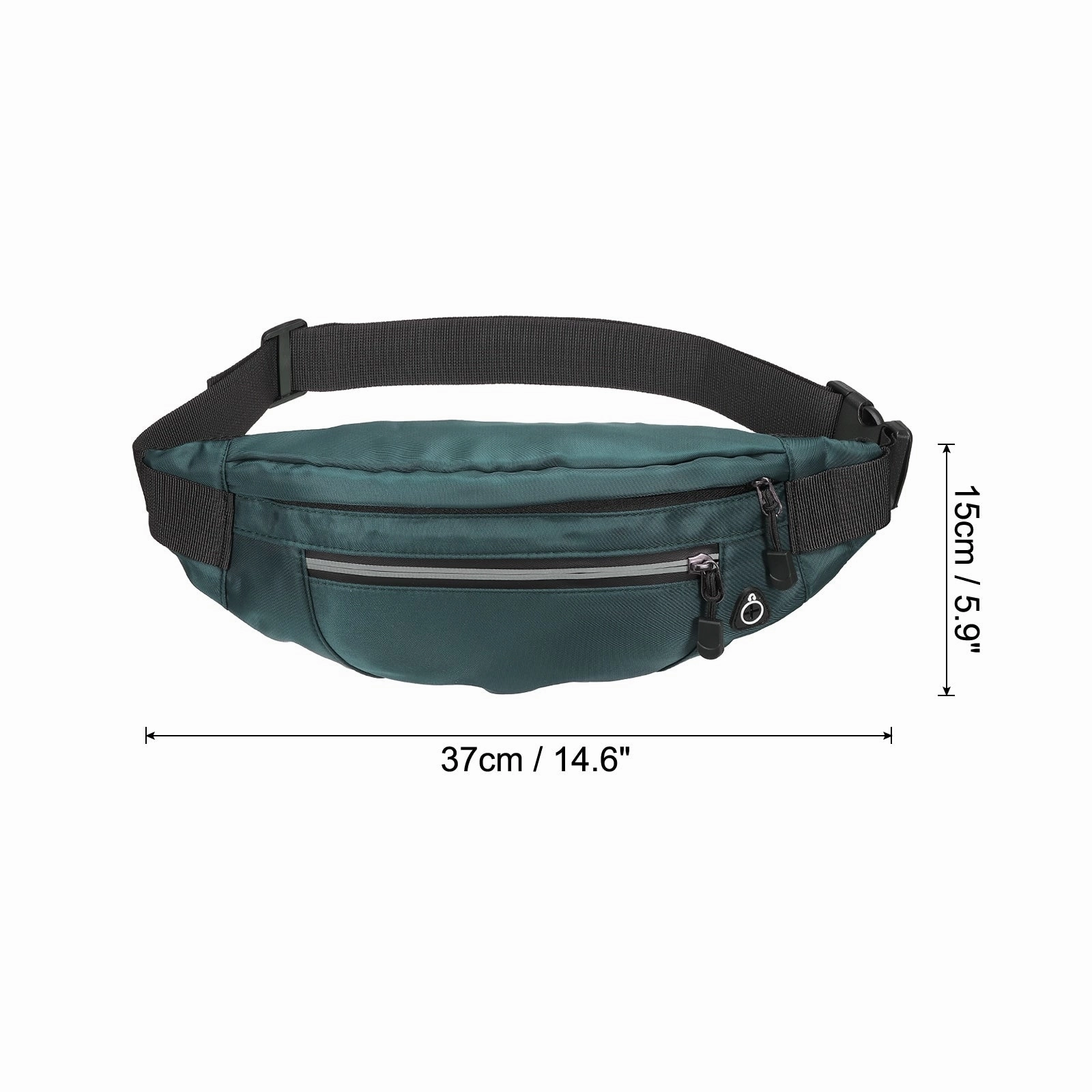 Fanny Pack, Waterproof Crossbody Waist Bag for Traveling Hiking