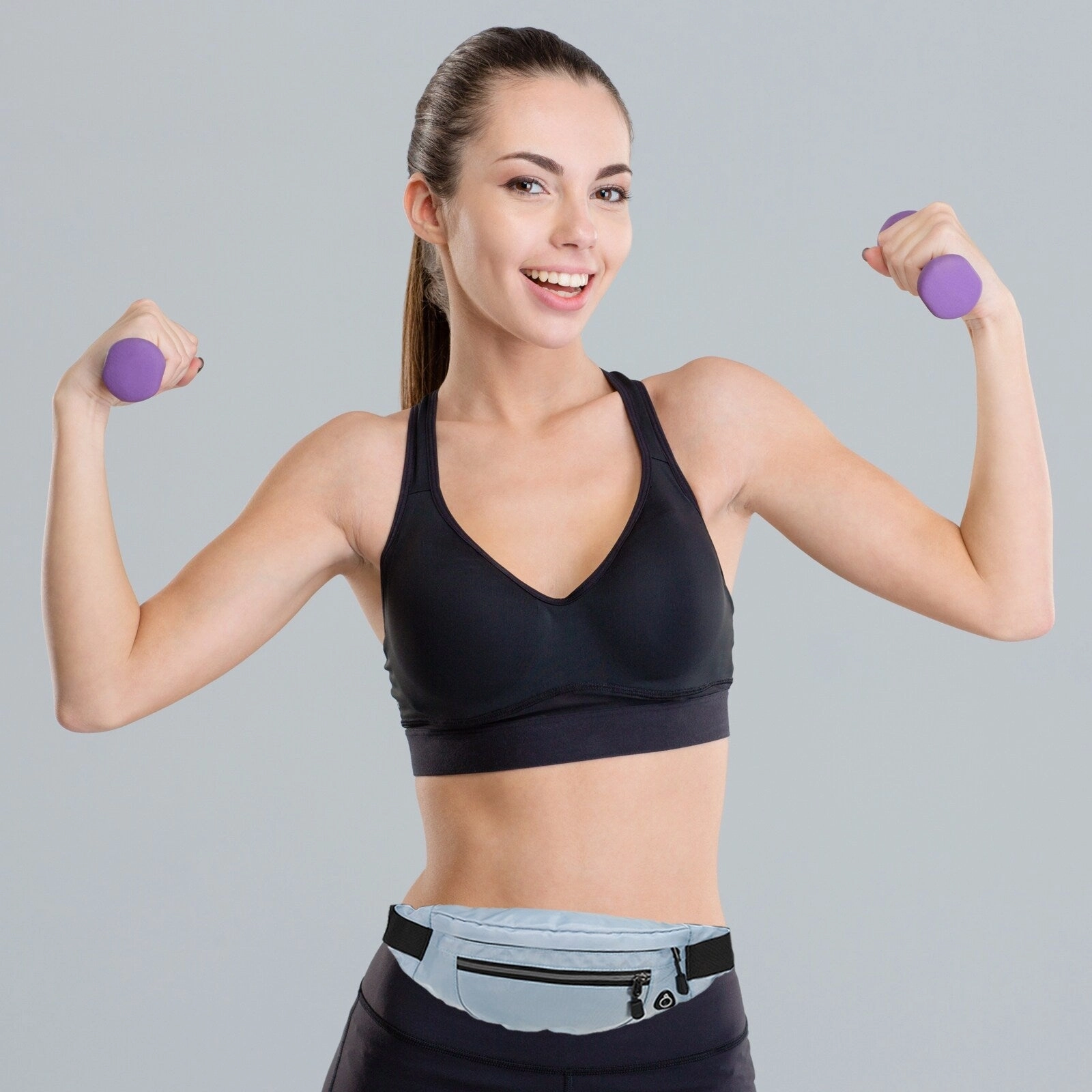 Fanny Pack, Waterproof Crossbody Waist Bag for Traveling Hiking