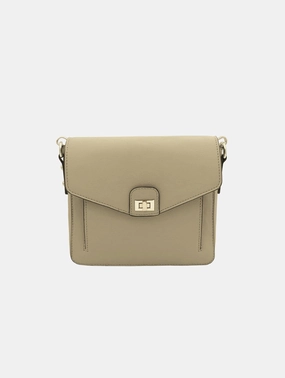 Faustine Desserto Cactus Leather Vegan Crossbody Bag | Beige