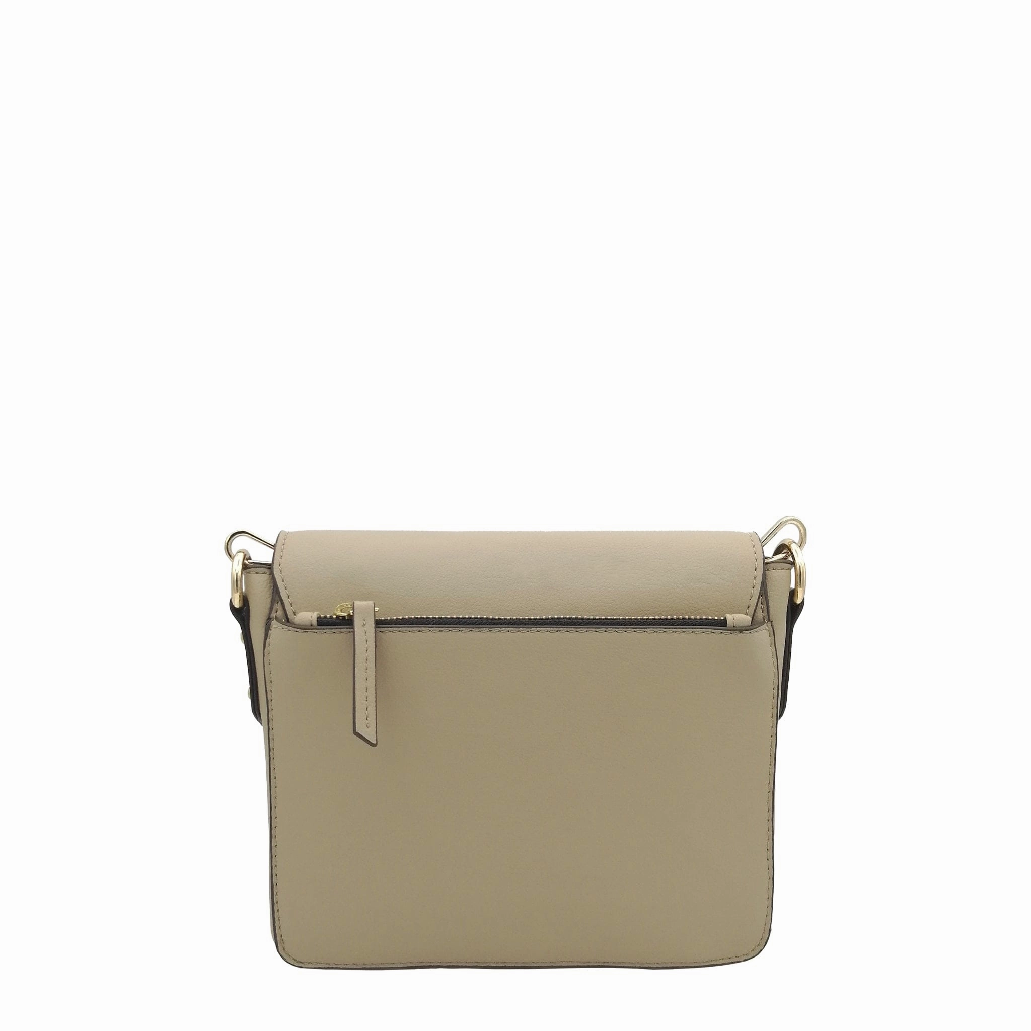 Faustine Desserto Cactus Leather Vegan Crossbody Bag | Beige