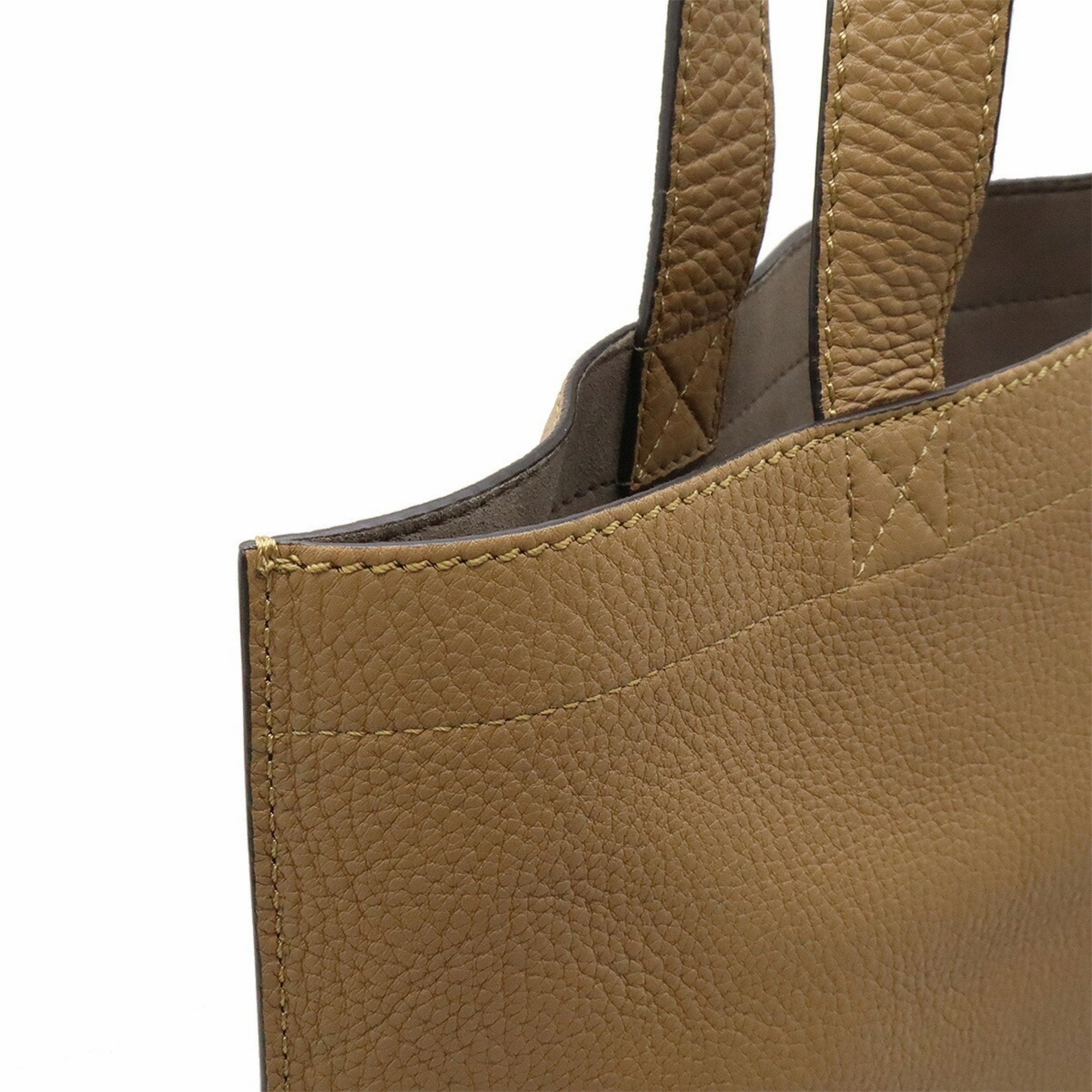 Fendi blue  Leather Shoulder Bag Tote Bag (Pre-Owned)