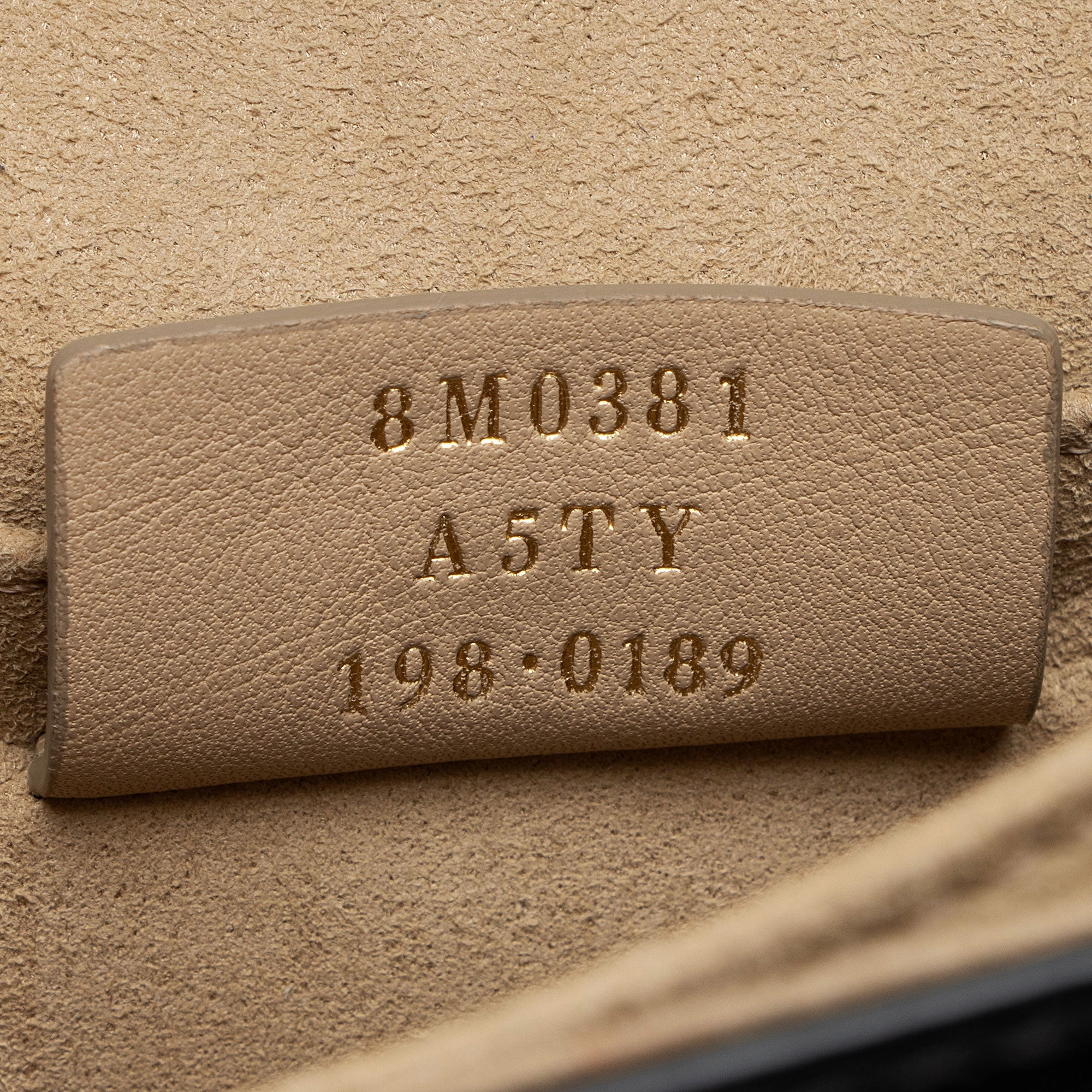 Fendi FF Embossed Calfskin Kan I Small Shoulder Bag