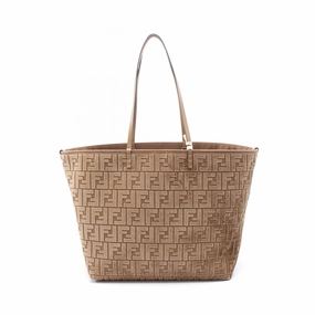 Fendi Jacquard Velvet Large Roll Tote Bag