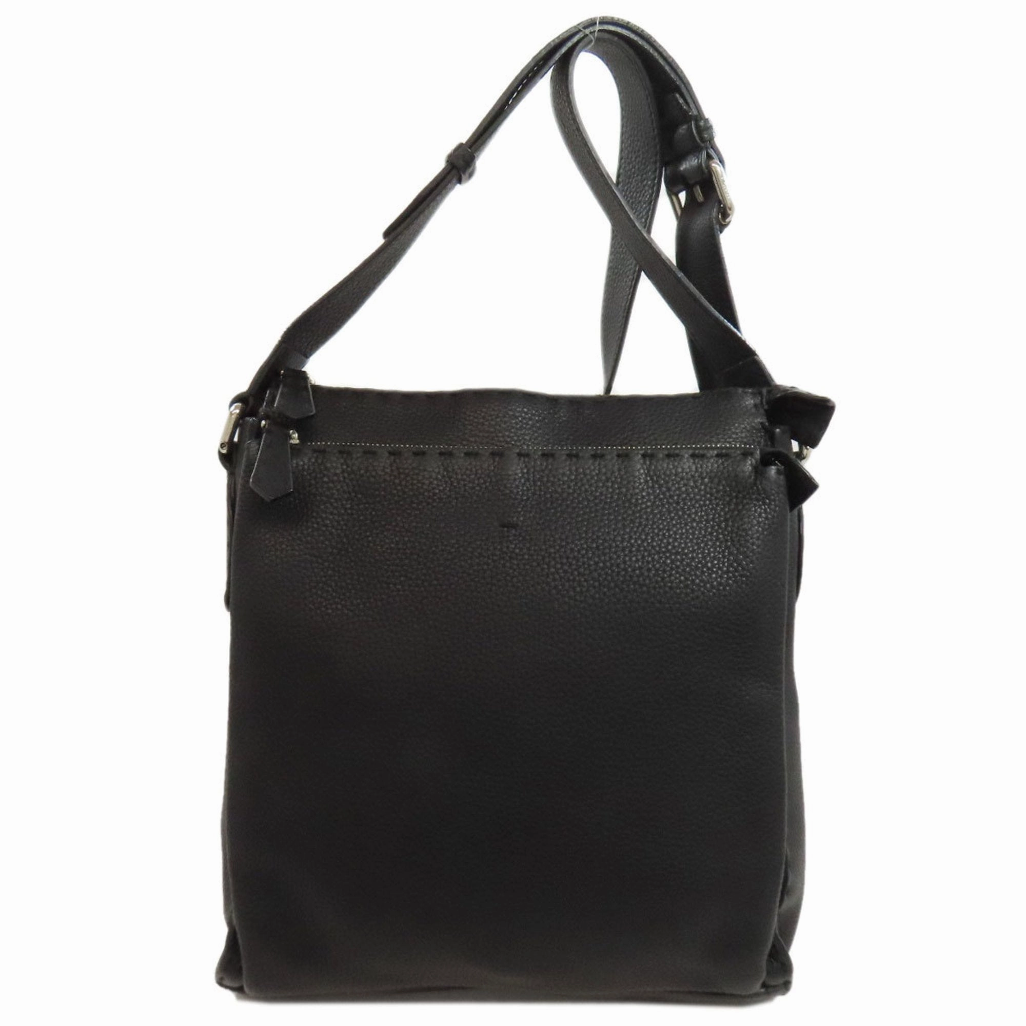Fendi Leather Shoulder Bag (Pre-Owned)