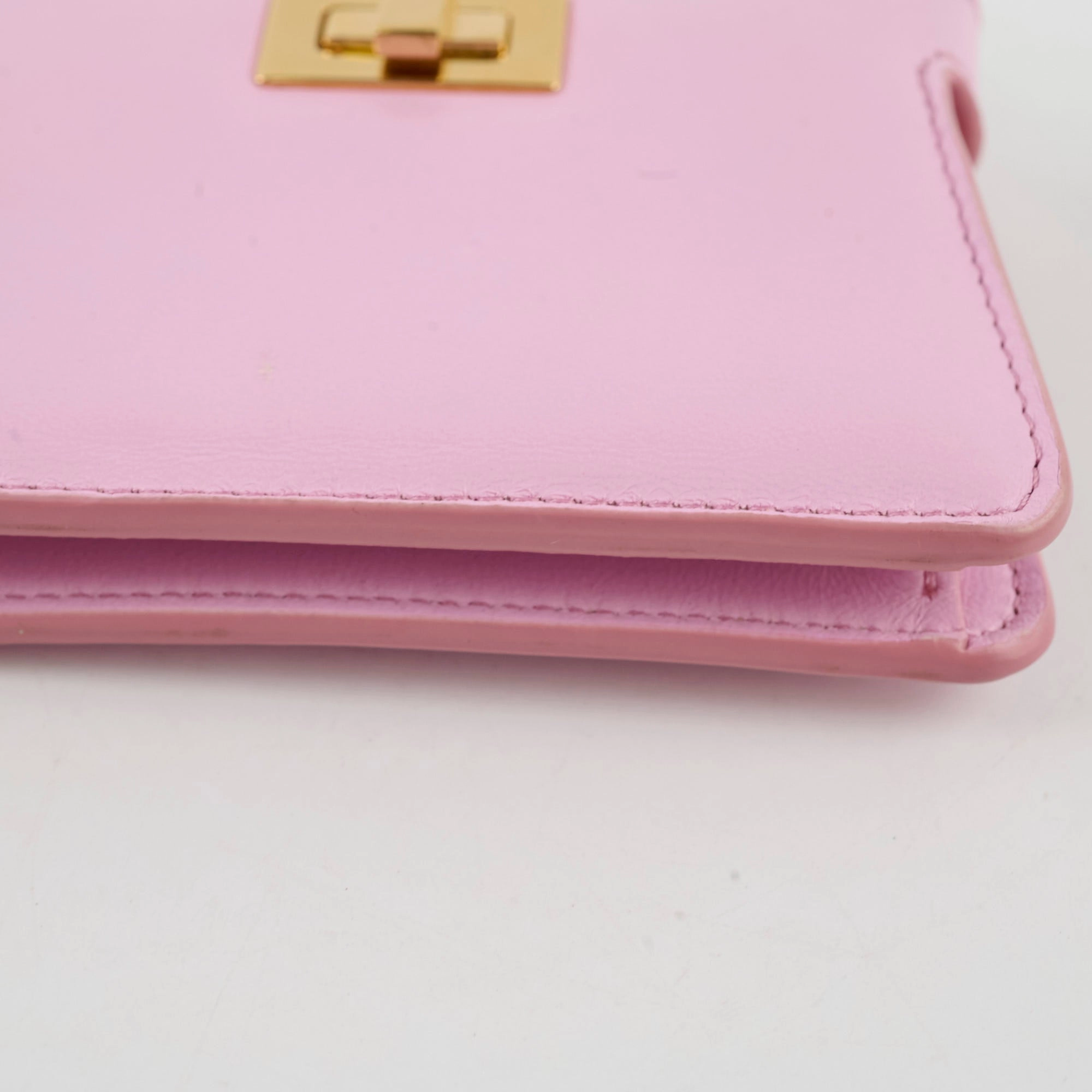 Fendi Nappa Pico Peekaboo Charm Lavanda
