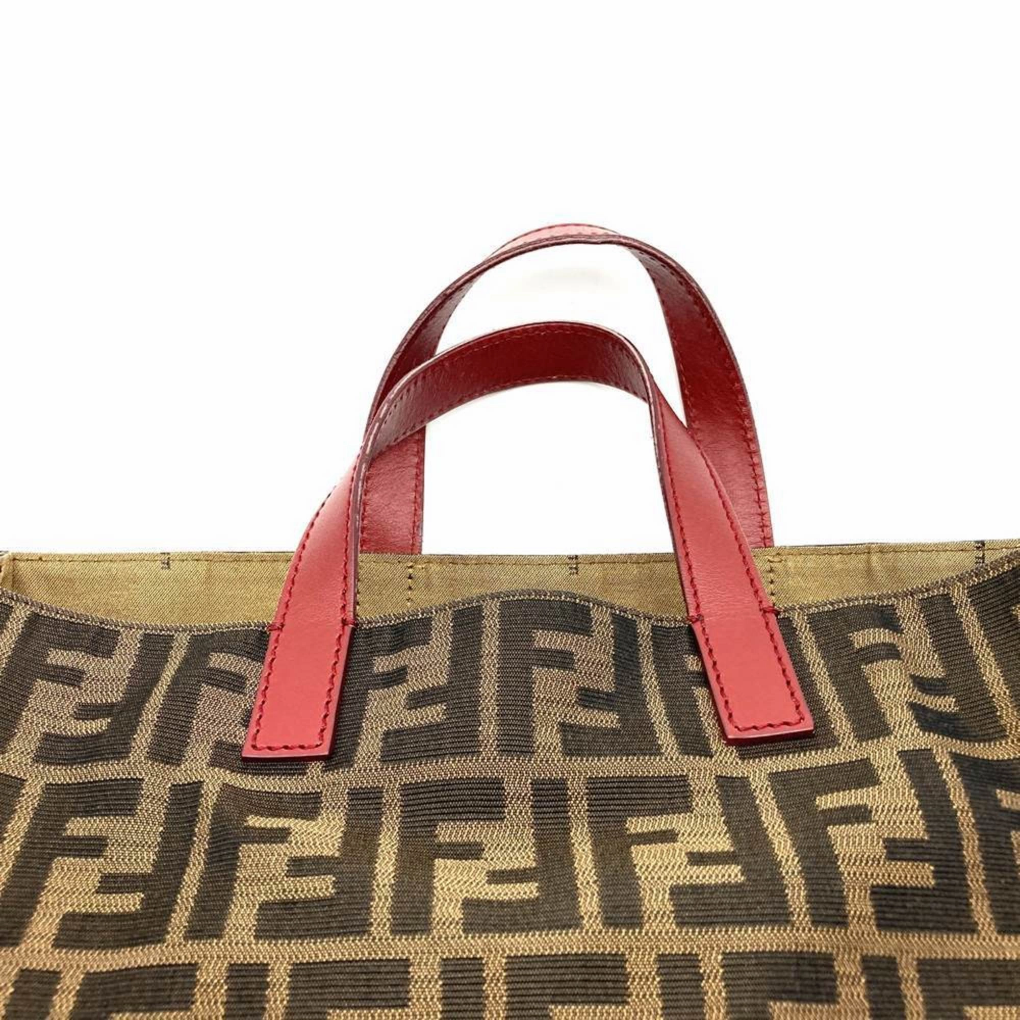 Fendi Zucca Canvas Tote Bag (Pre-Owned)