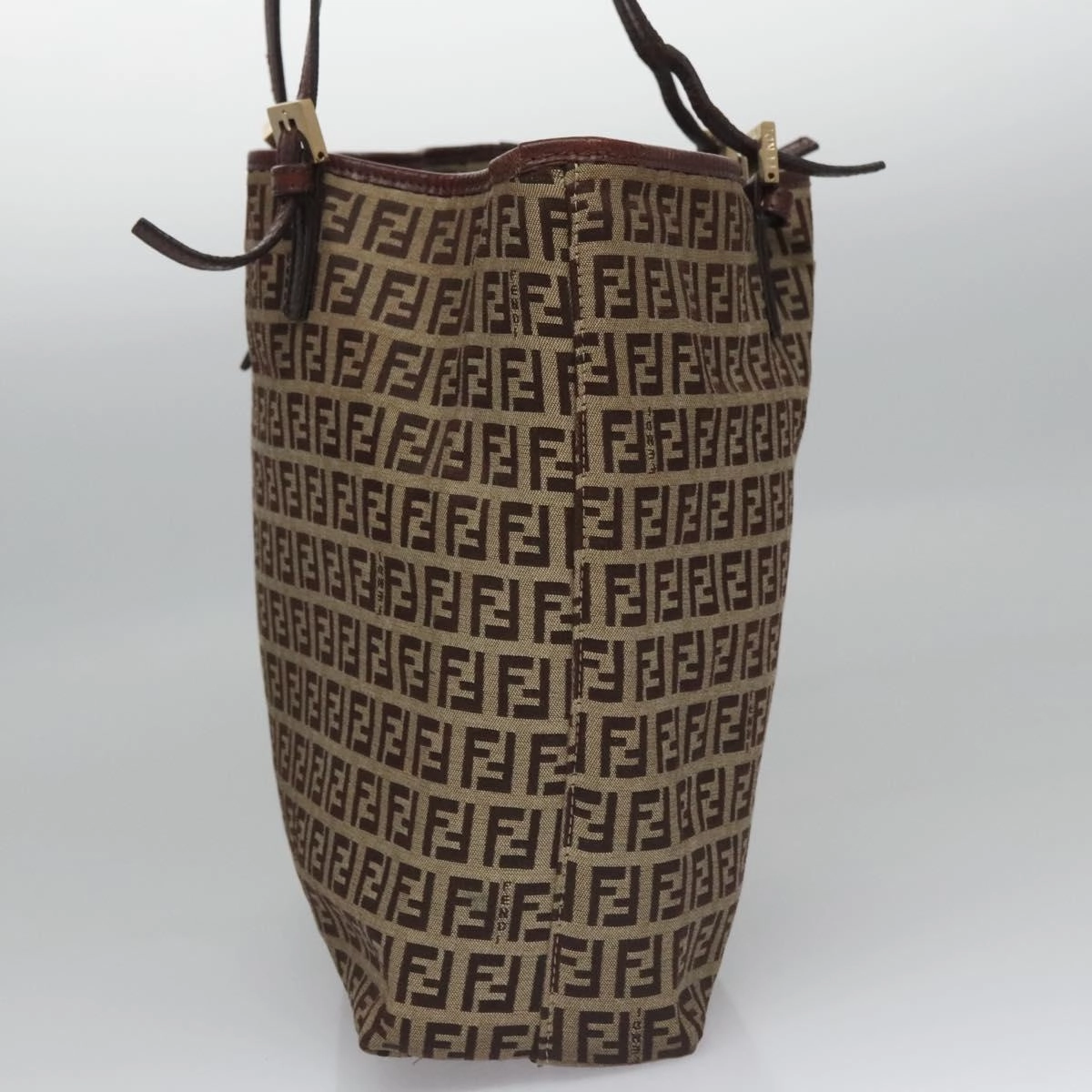 Fendi Zucchino Canvas Tote Bag (Pre-Owned)