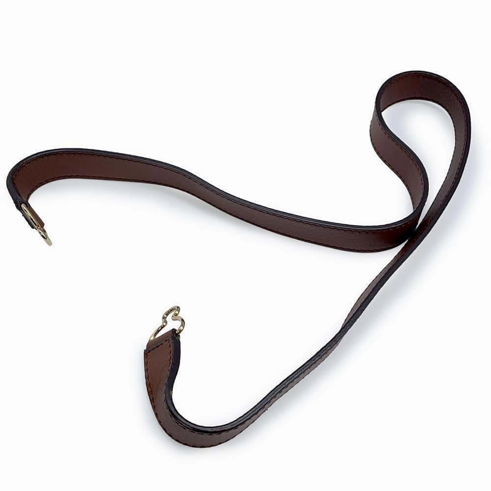 Ferragamo Gancini Shoulder Bag Jasmin Flower/Brown Leather