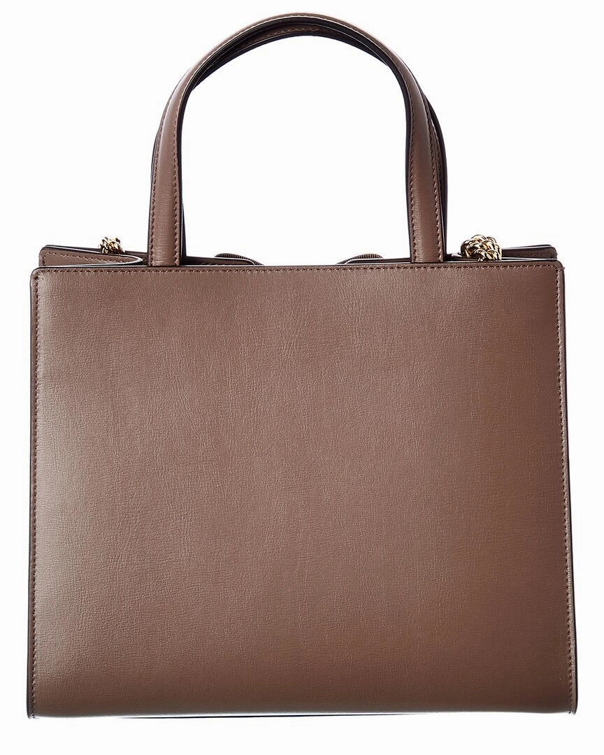 Ferragamo Vara Bow Medium Leather Tote