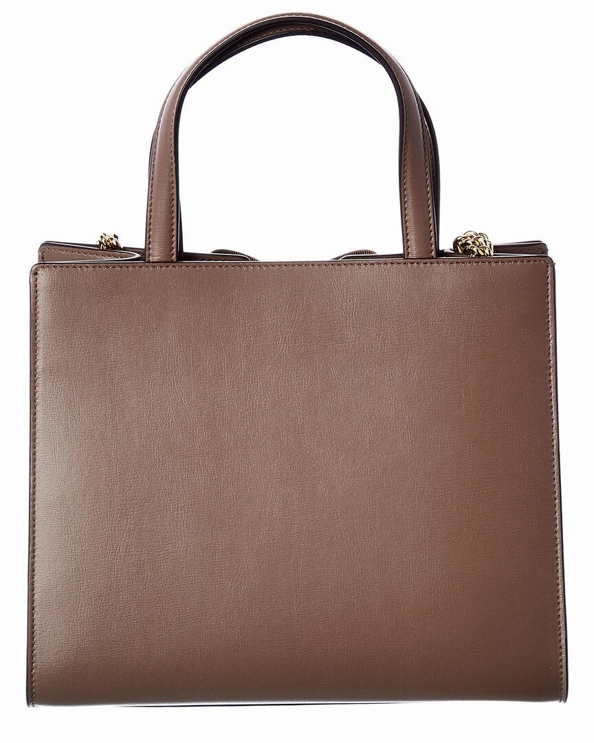 Ferragamo Vara Bow Medium Leather Tote