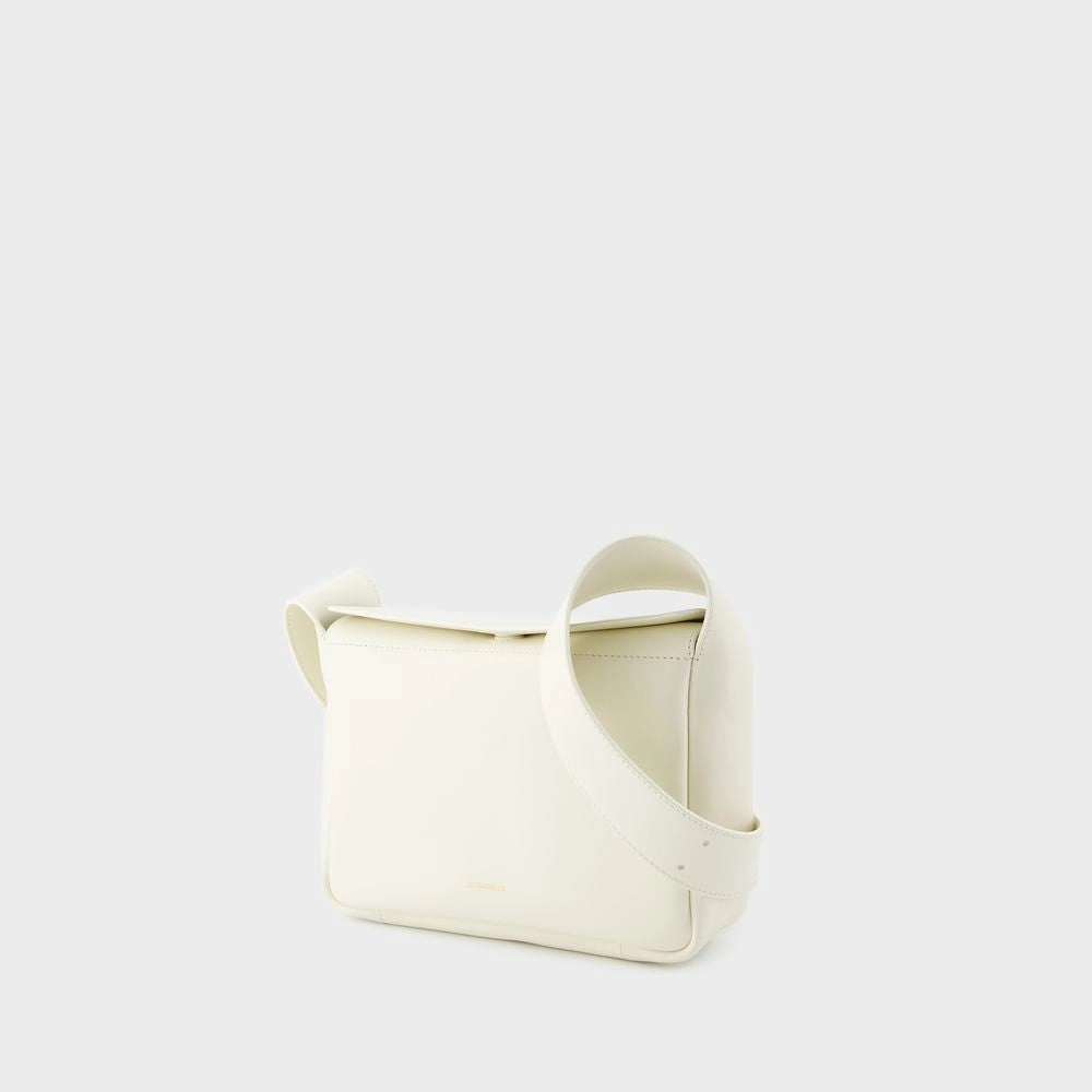 Flap Messenger Xs Crossbody - Leather - Beige