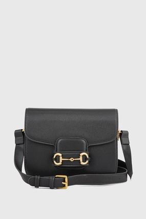 Flap Shoulder Bags BS2124-Black