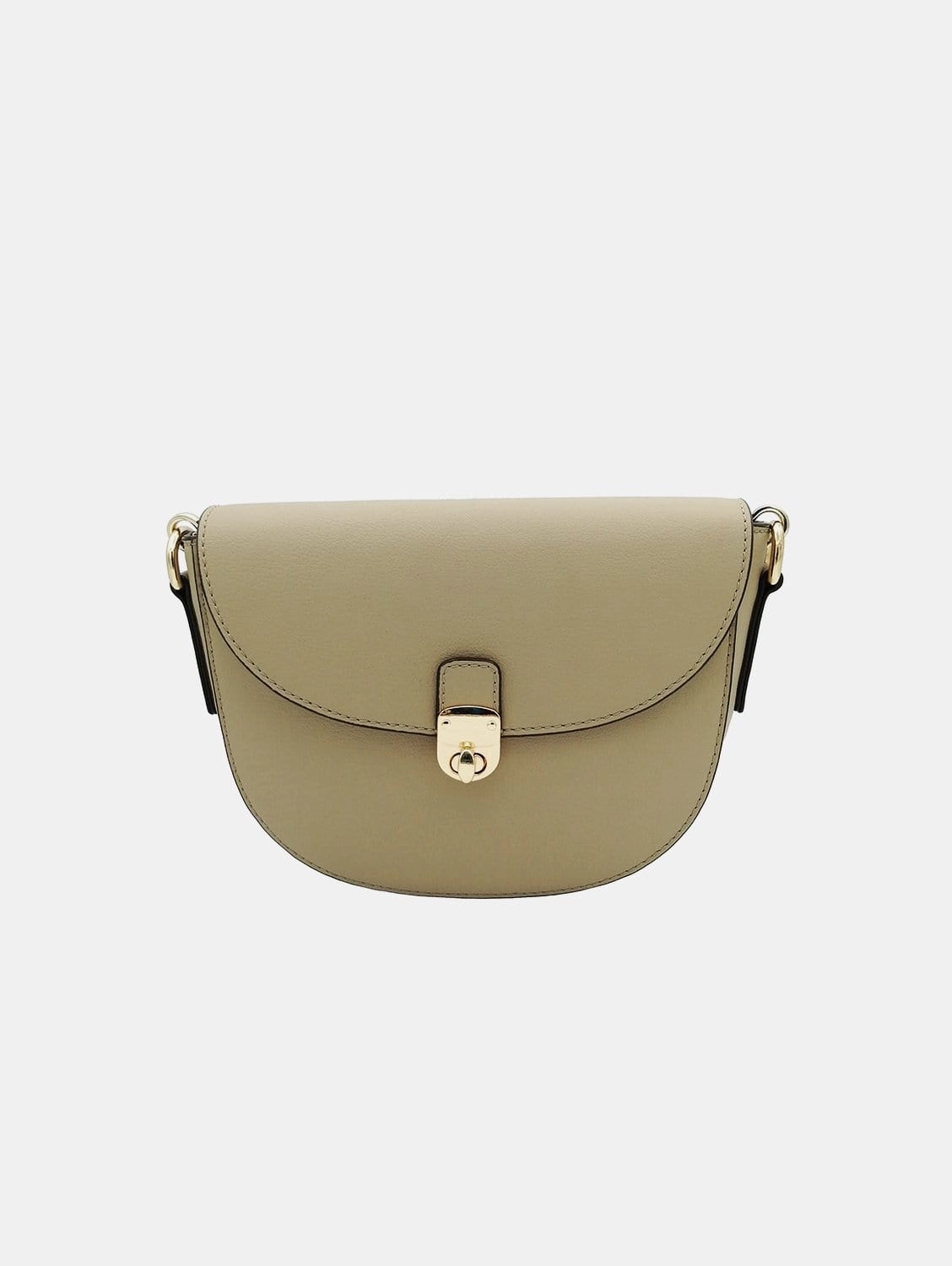 Florine Desserto Cactus Leather Vegan Crossbody Bag | Beige