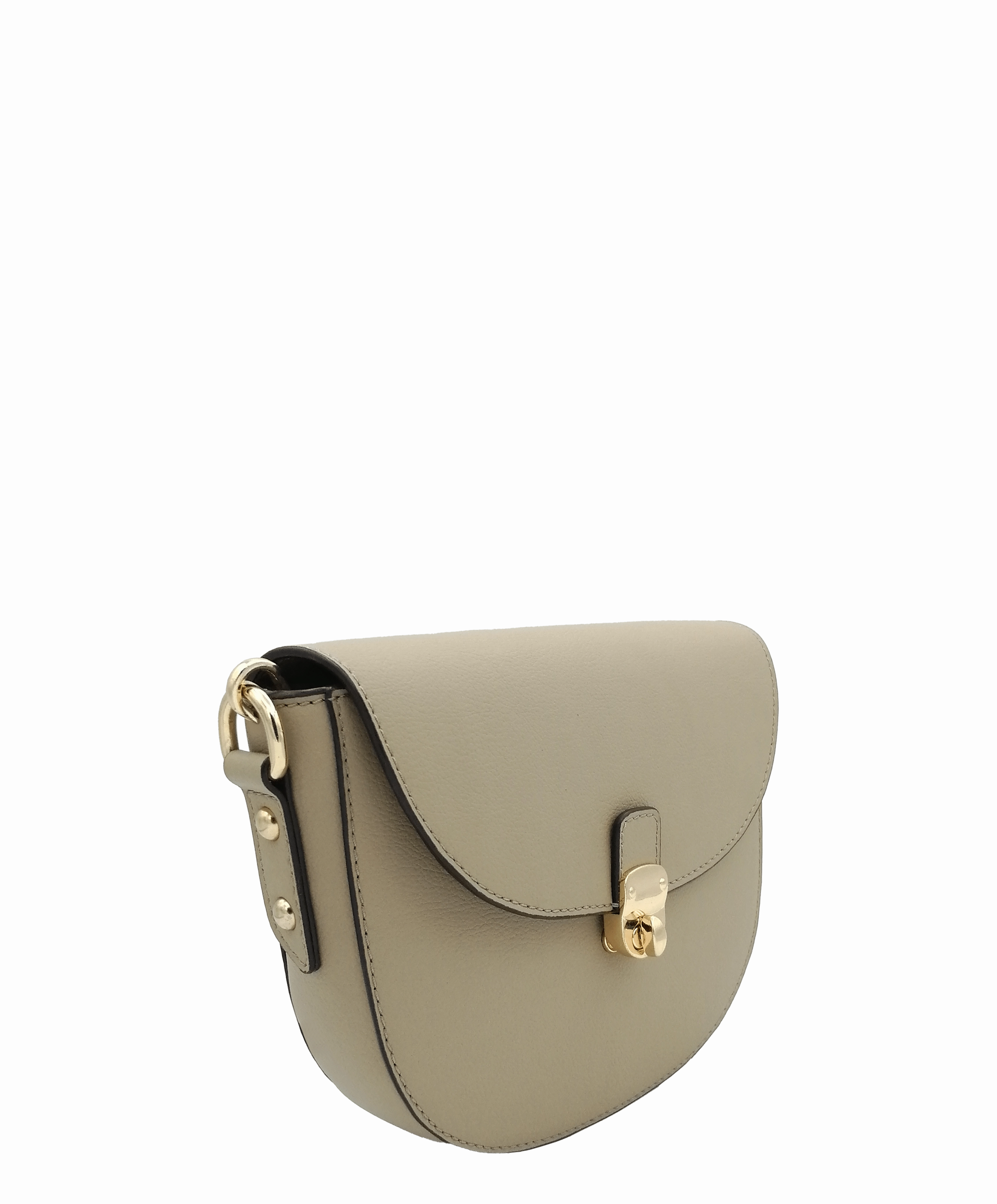 Florine Desserto Cactus Leather Vegan Crossbody Bag | Beige