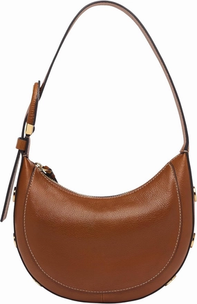 Fossil Women's Harwell Leather Crescent Shoulder Bag