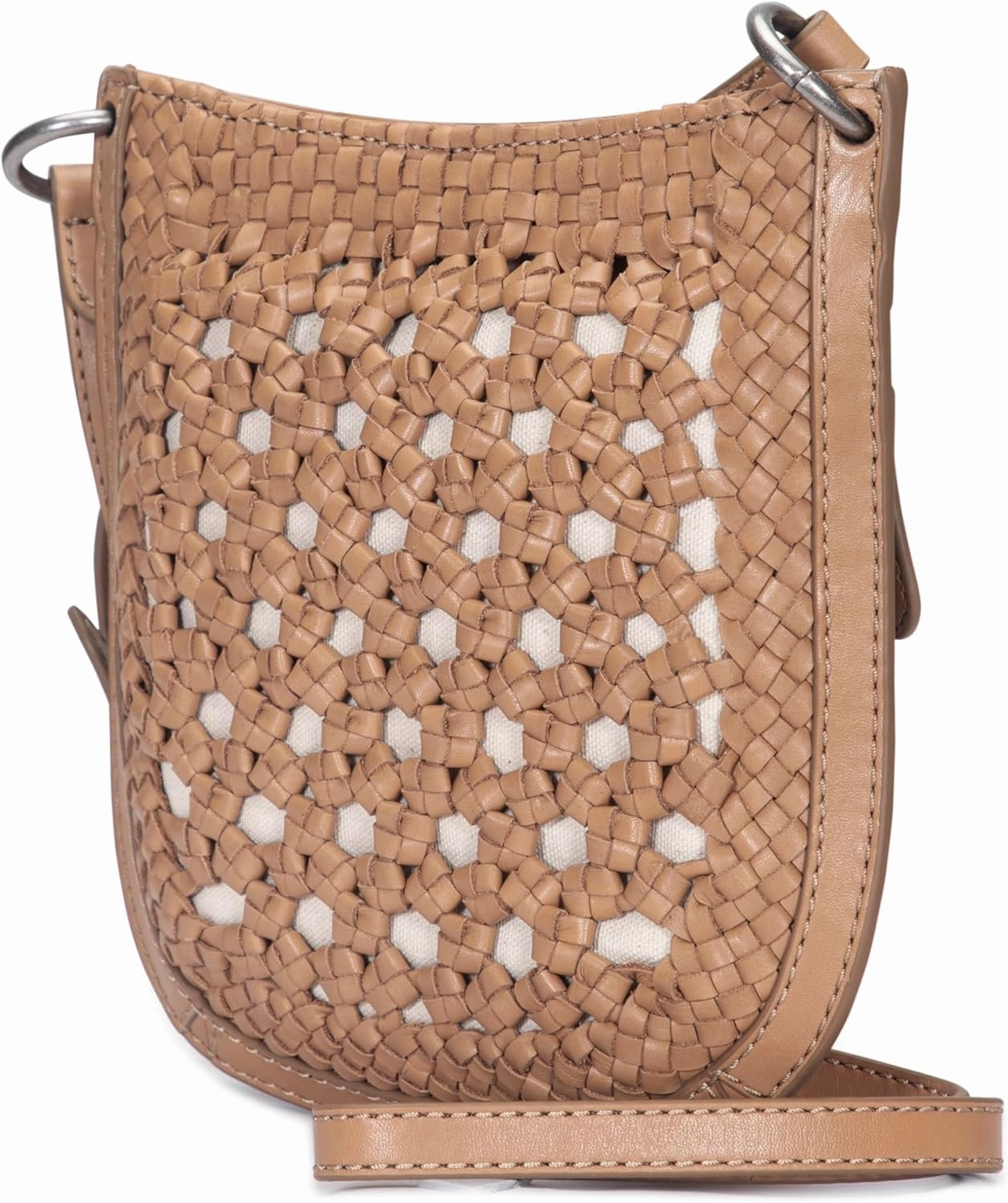 Frye Ella Mini Crossbody, Beige
