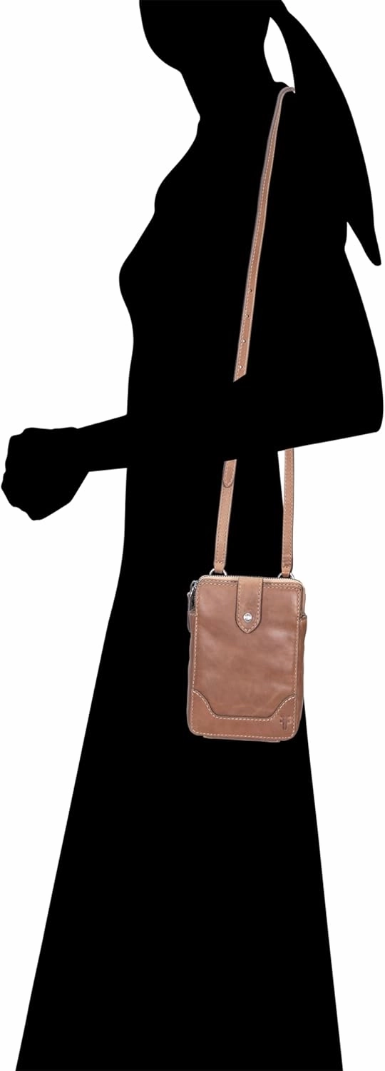 Frye Melissa Phone Crossbody, Beige