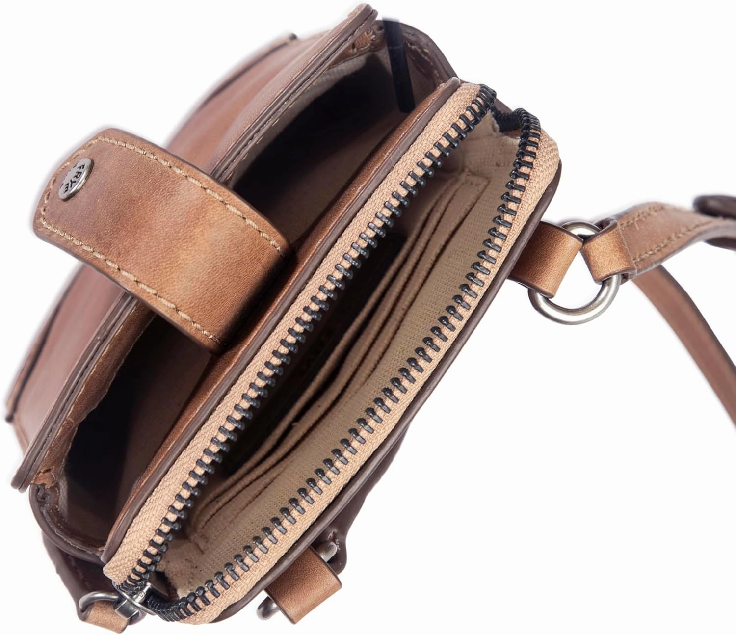Frye Melissa Phone Crossbody, Beige