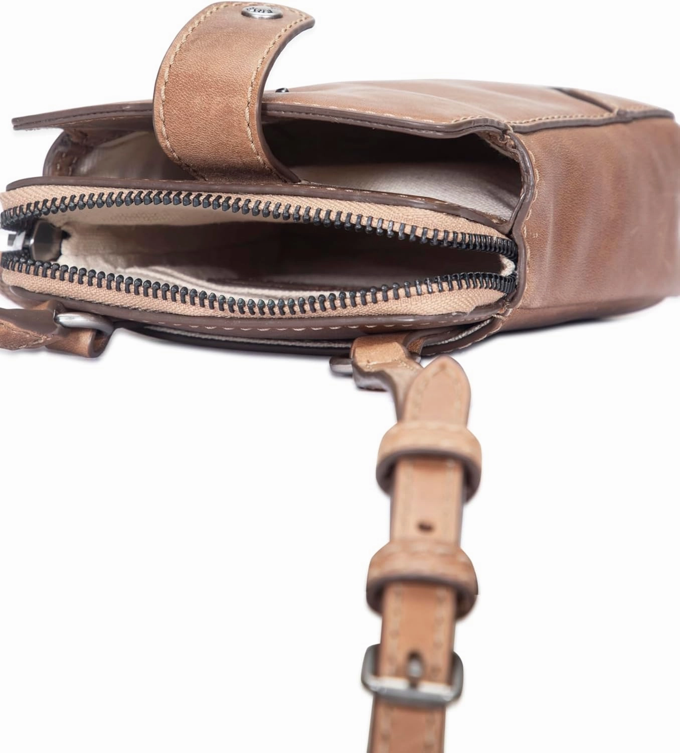 Frye Melissa Phone Crossbody, Beige