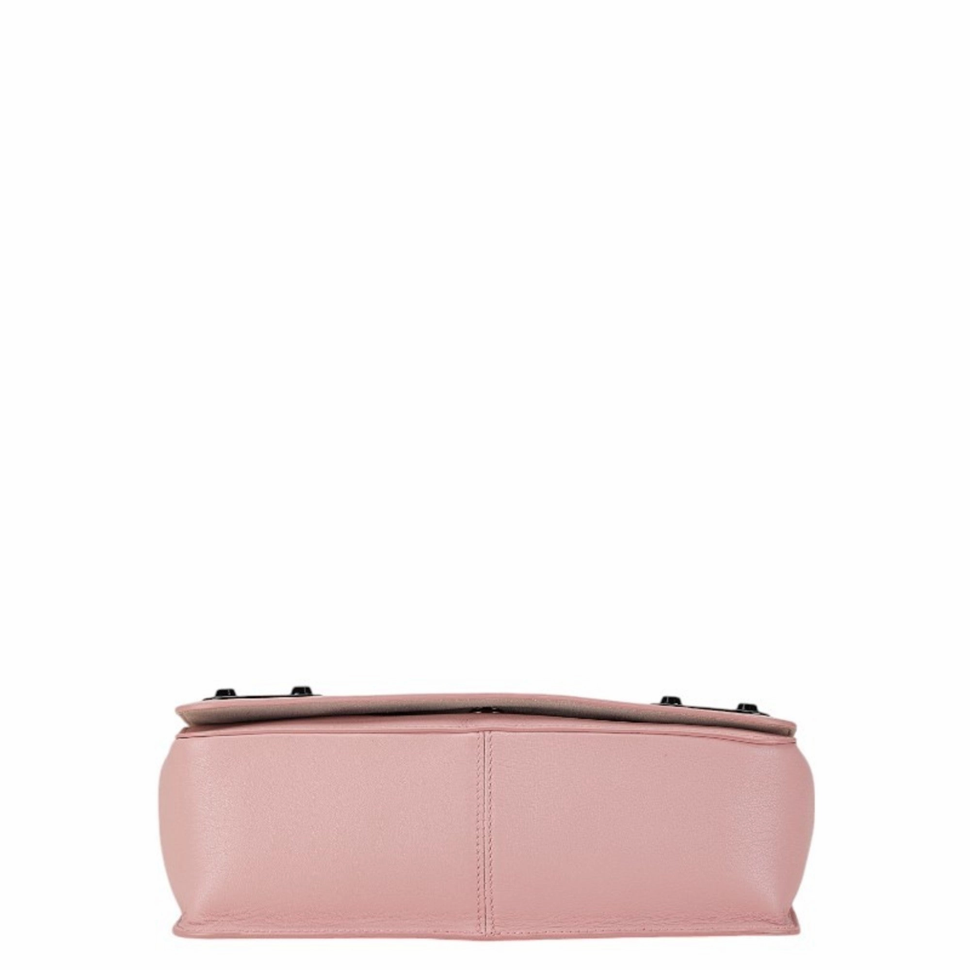 Furla  Leather Handbag Shoulder Bag (Pre-Owned)