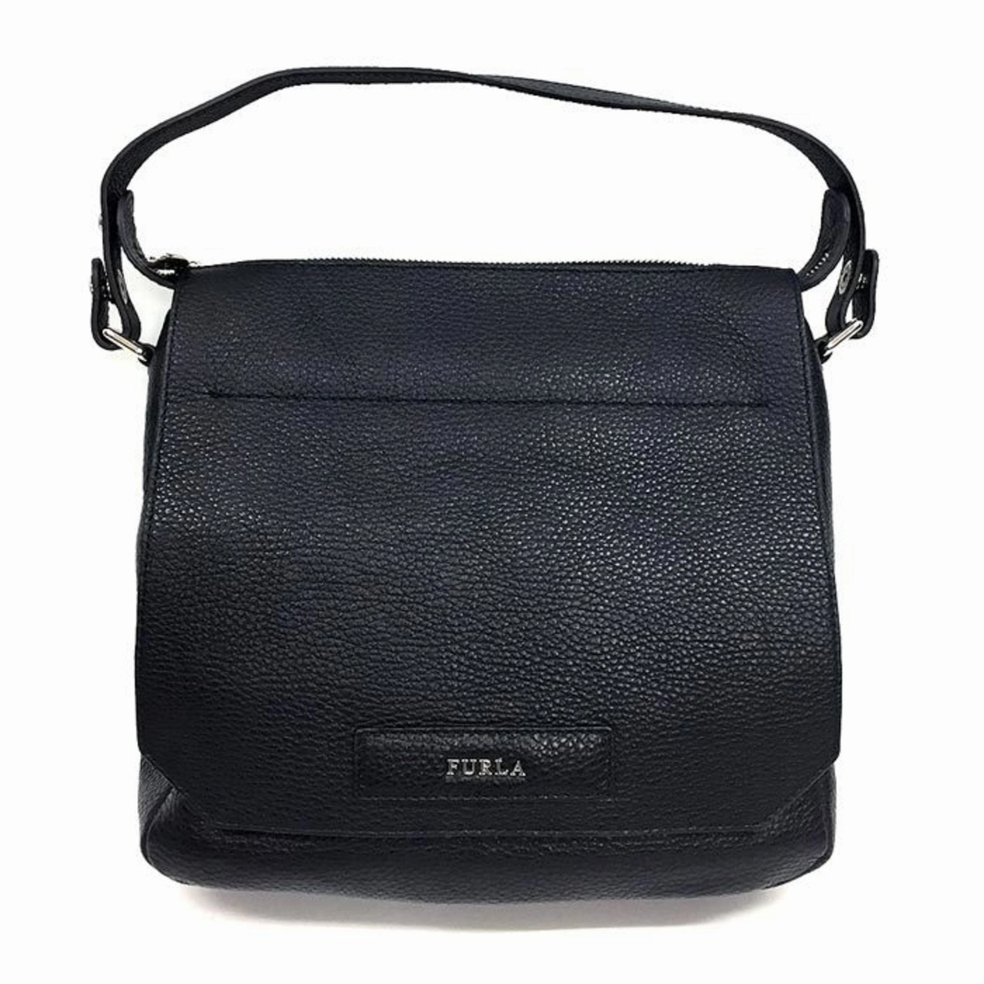Furla  Leather Handbag Shoulder Bag (Pre-Owned)