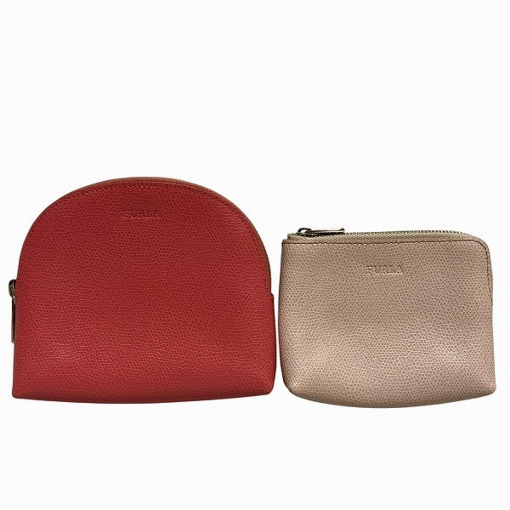 Furla Leather Shoulder Bag (Pre-Owned)