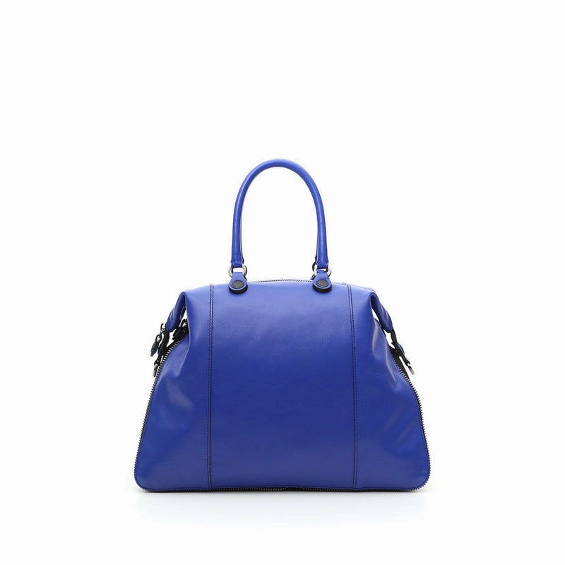 Gabs Italian Convertible & Expendable Leather Bag - Week M // Black