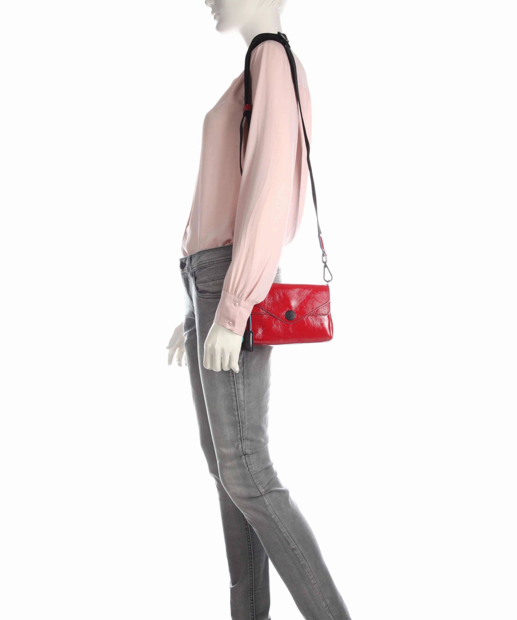 Gabs Italian Leather Fanny - Claudia Medium// Black