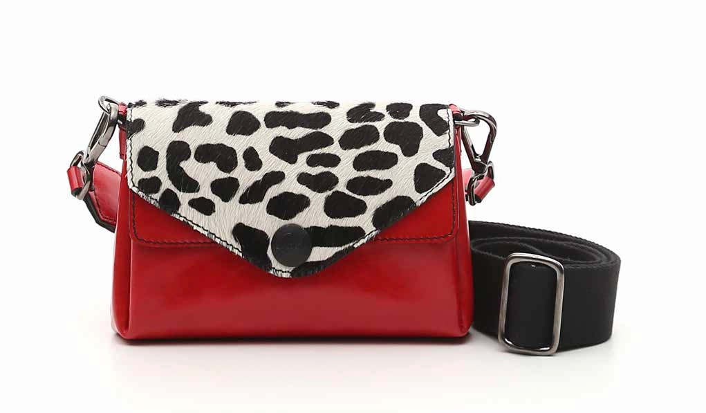 Gabs Italian Leather Fanny - Claudia Small// Black