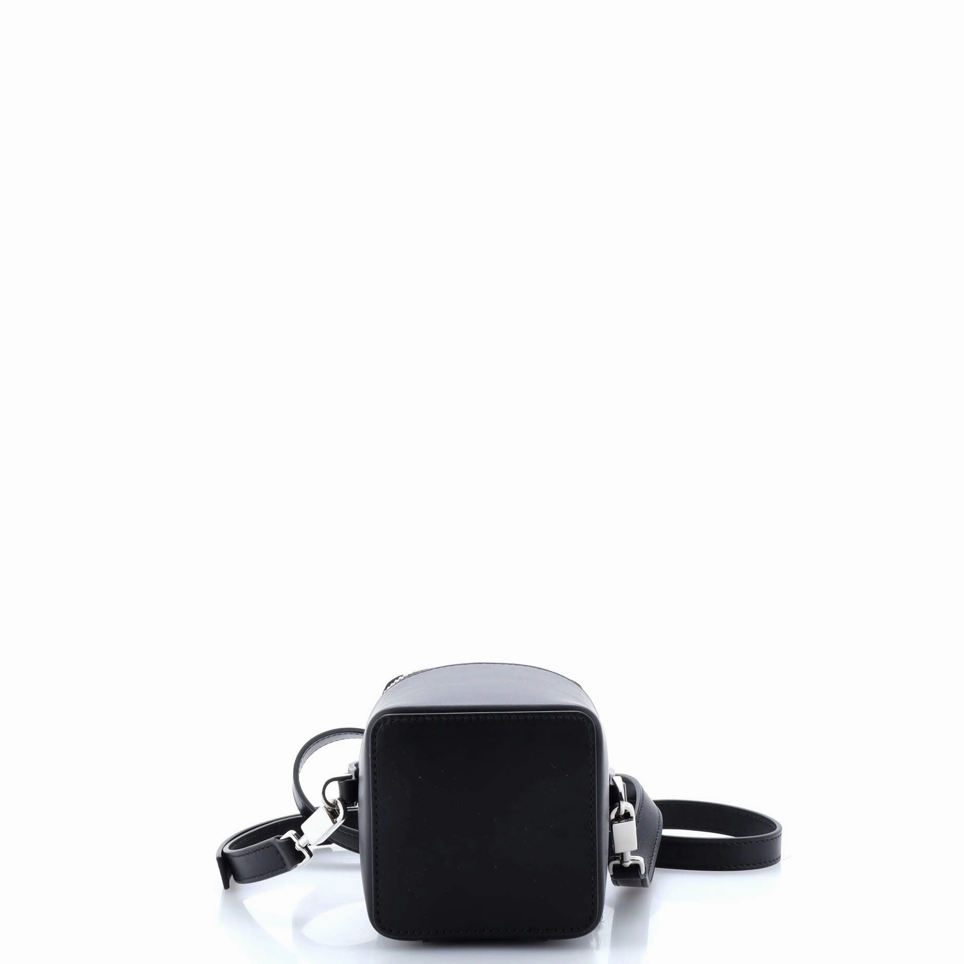 Gancicni Top Handle Vanity Case Leather Micro