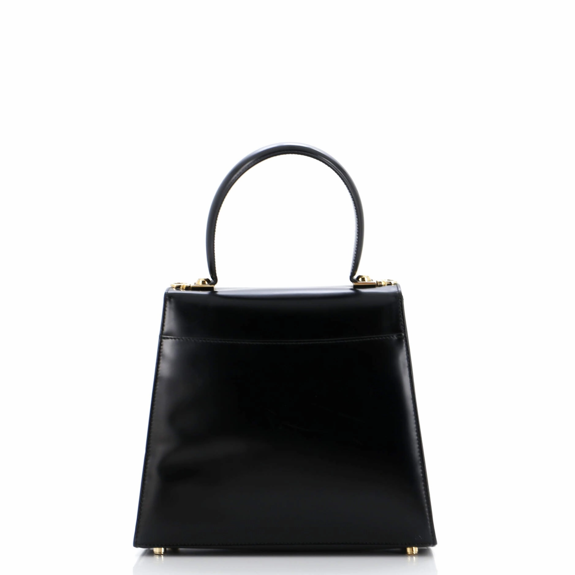 Gancini Convertible Top Handle Bag Leather Mini