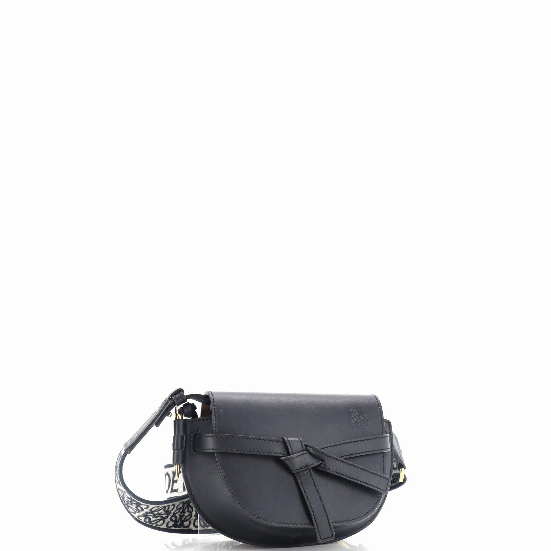 Gate Dual Shoulder Bag Leather Mini
