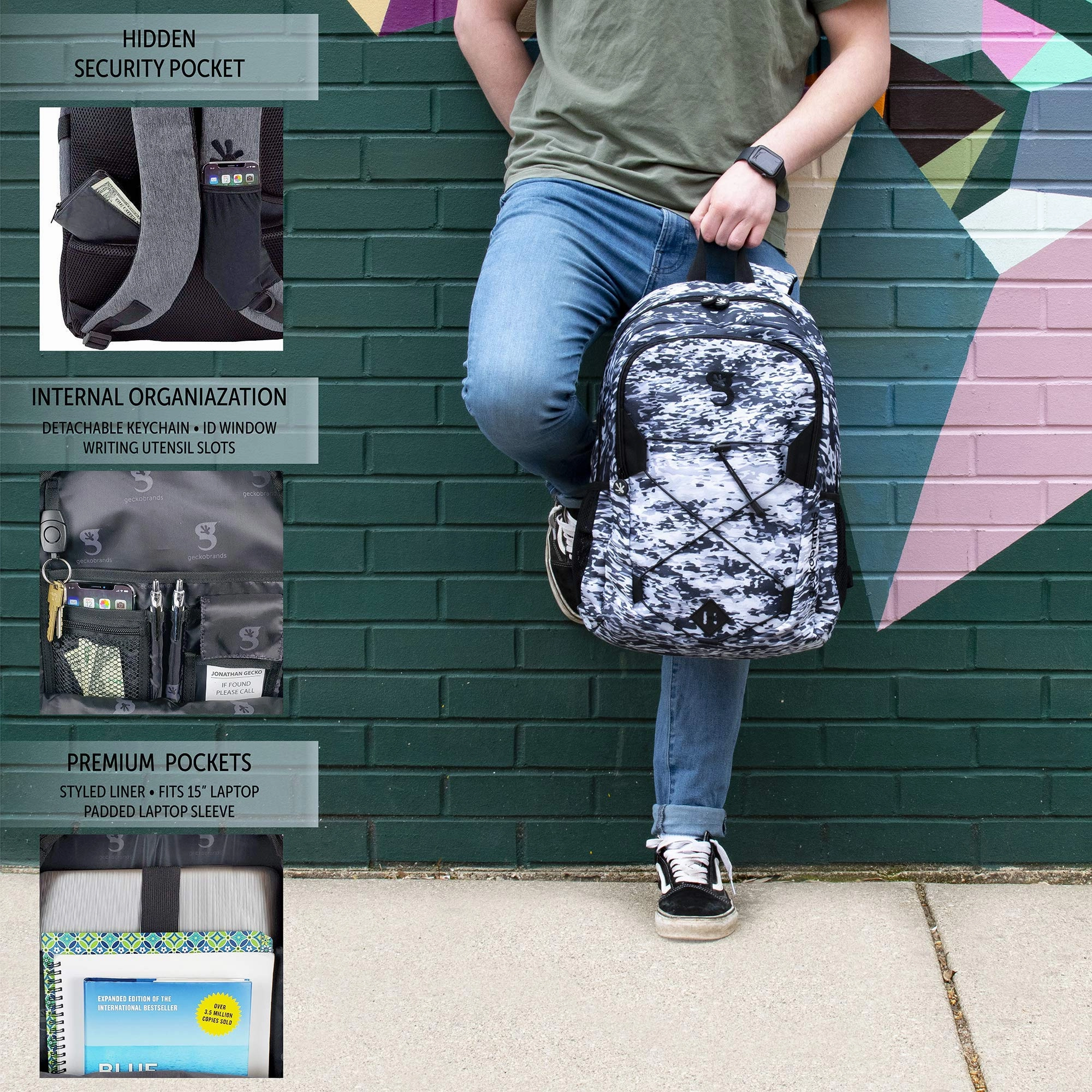 Geckobrands Impact Backpack