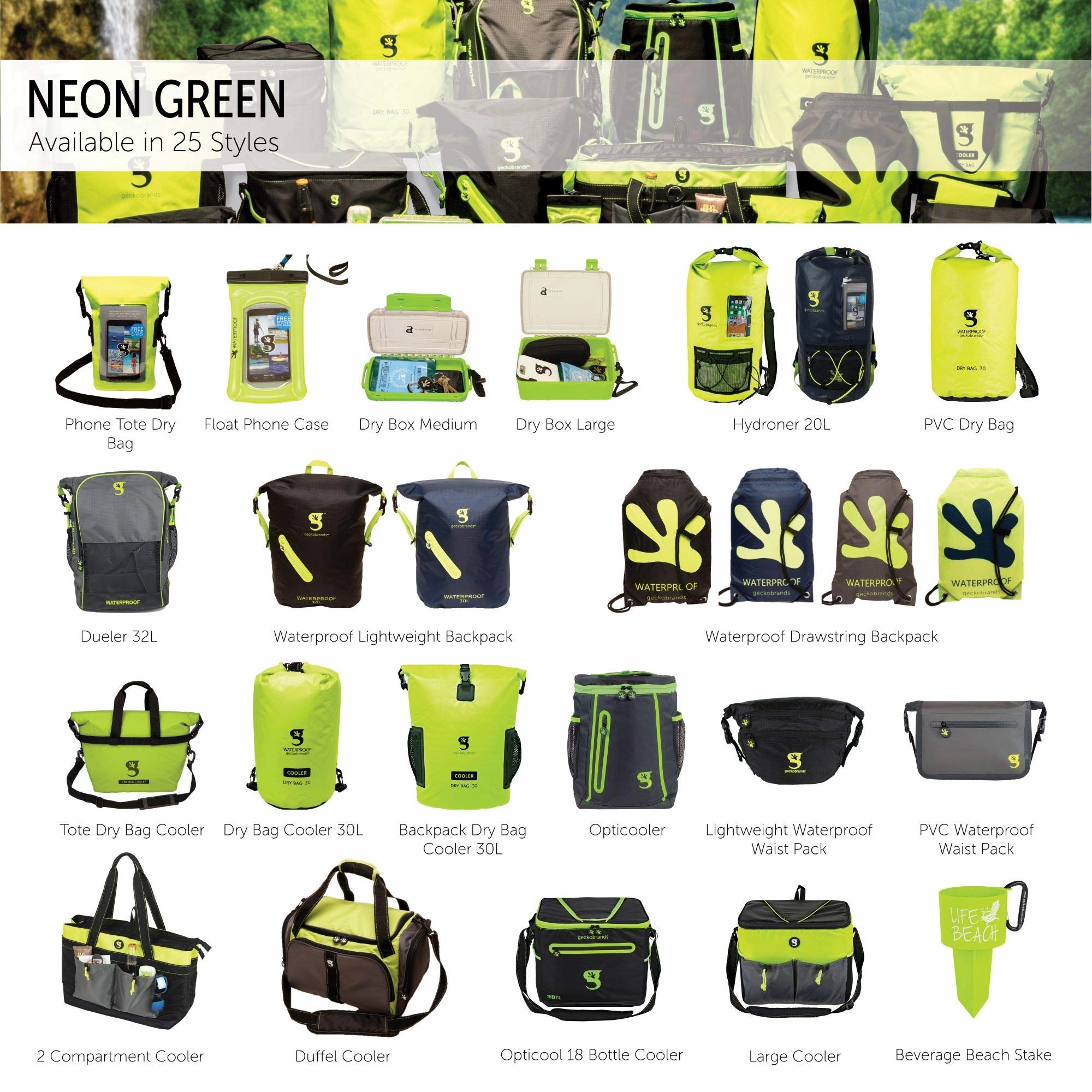 Geckobrands Impact Backpack