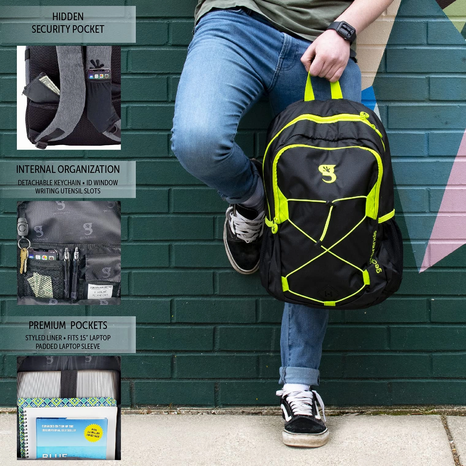 Geckobrands Impact Backpack