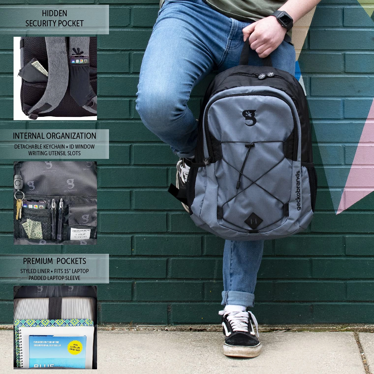 Geckobrands Impact Backpack