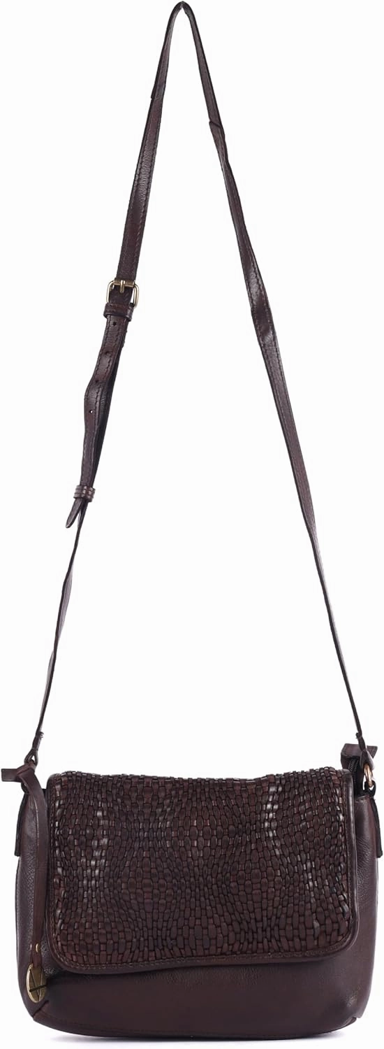Genuine Leather Crossbody Sling Bags for Women, Bags for Women Trendy Casual Office Bag with Adjustable Strap
