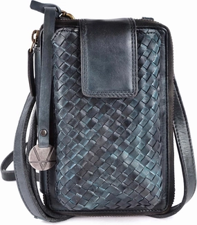 Genuine Leather Small Leather Crossbody Bags For Women Cell Phone Purse, Trendy Casual Detachable Strap