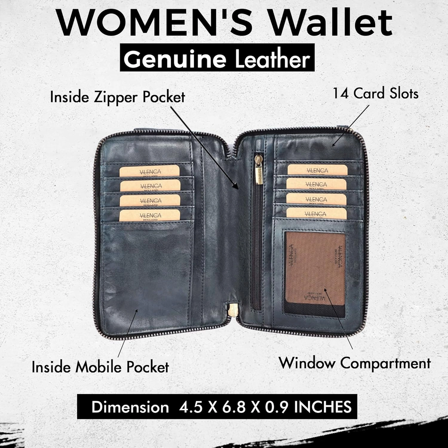 Genuine Leather Small Leather Crossbody Bags For Women Cell Phone Purse, Trendy Casual Detachable Strap