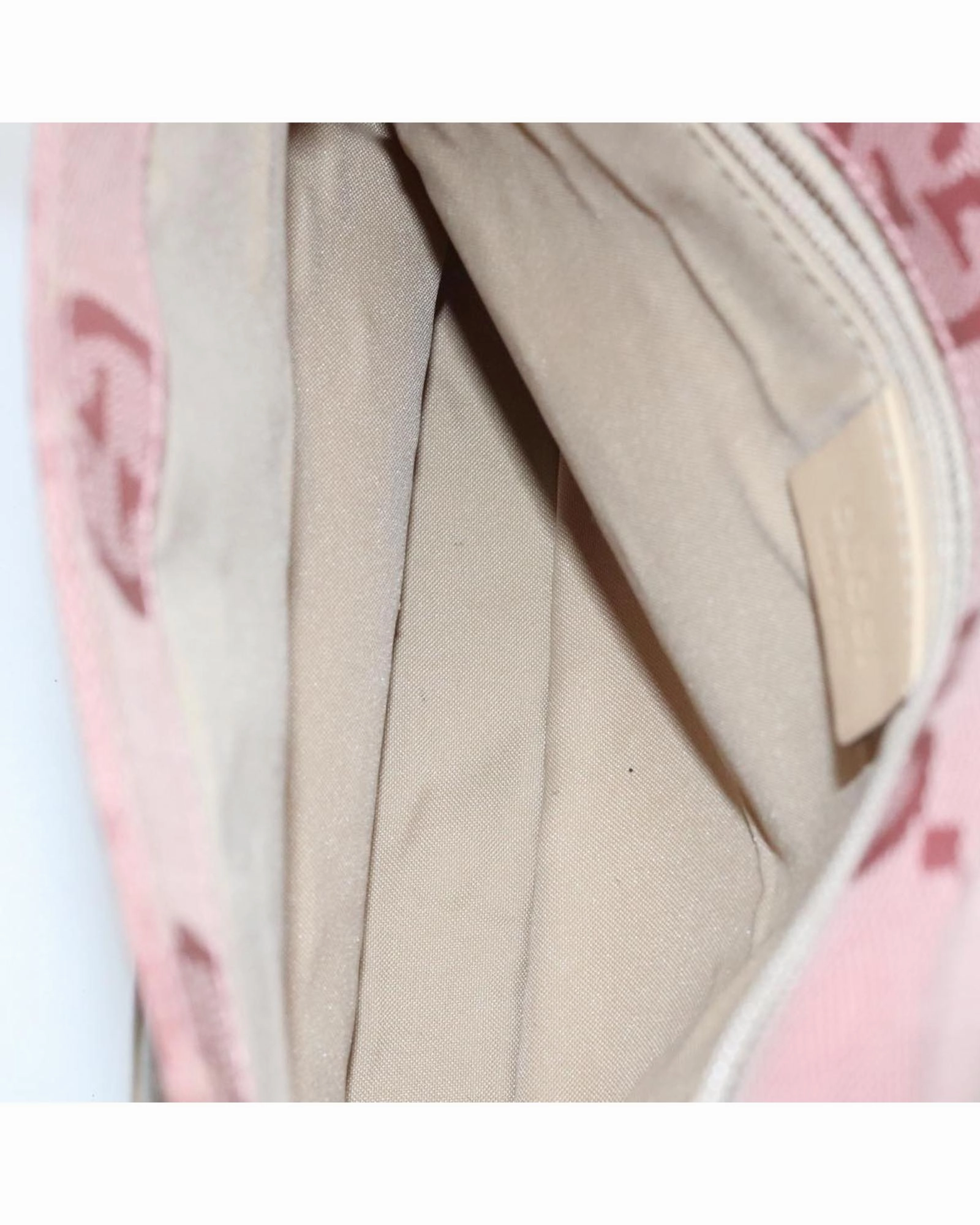 GG Canvas Shoulder Bag with Silver Accents