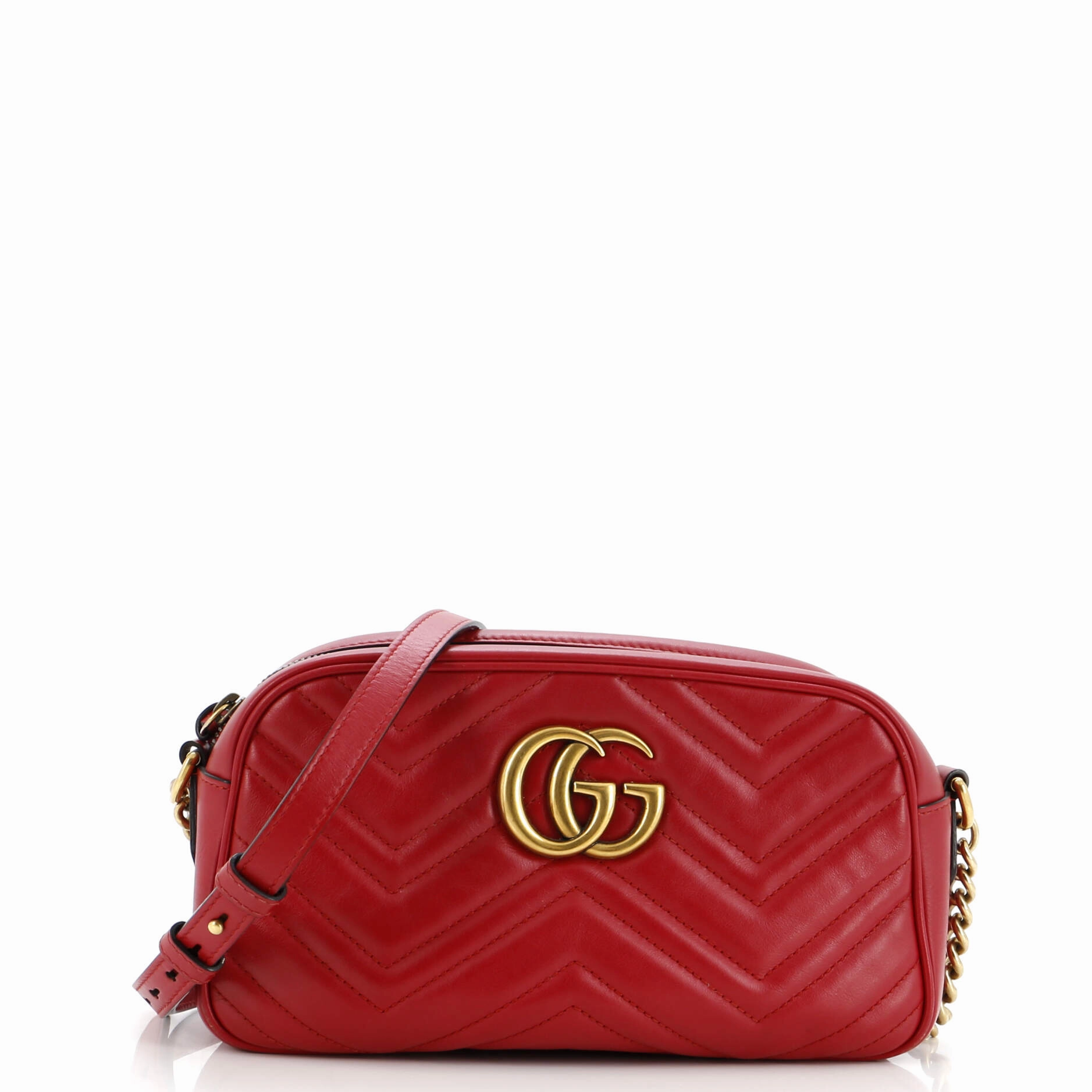 GG Marmont Shoulder Bag Matelasse Leather Small